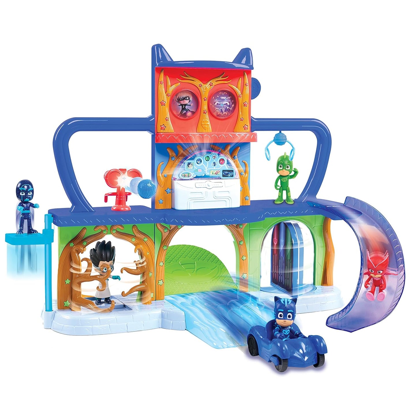 PJ Masks Headquarters Playset for Boys,Multicolor
