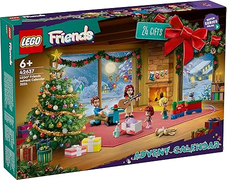 LEGO Friends Advent Calendar 2024, Christmas Toy 42637 (272 Pieces)