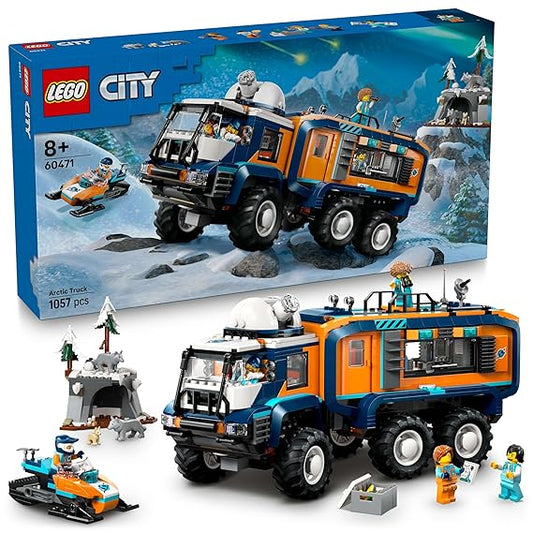 LEGO City Arctic Explorer Science Lab Truck Toy Building Set 60471