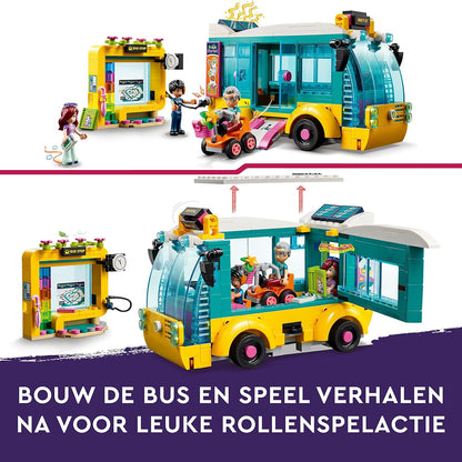 LEGO Friends Heartlake City Bus 41759 Building Toy Set (480 Pieces)