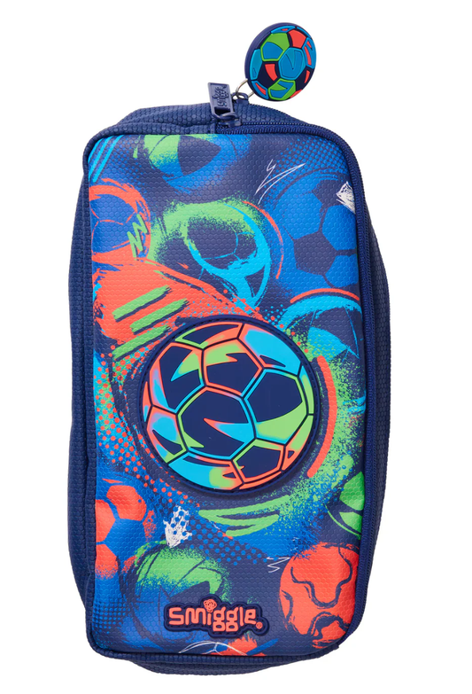 Smiggle Kids Pencil Pouch - FOOTBALL