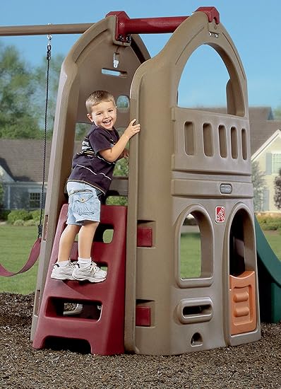 Step2 Naturally Playful Playhouse Climber & Swing Set Extension