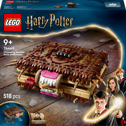 LEGO Harry Potter 76449 Chomping Monster Book of Monsters Building Set