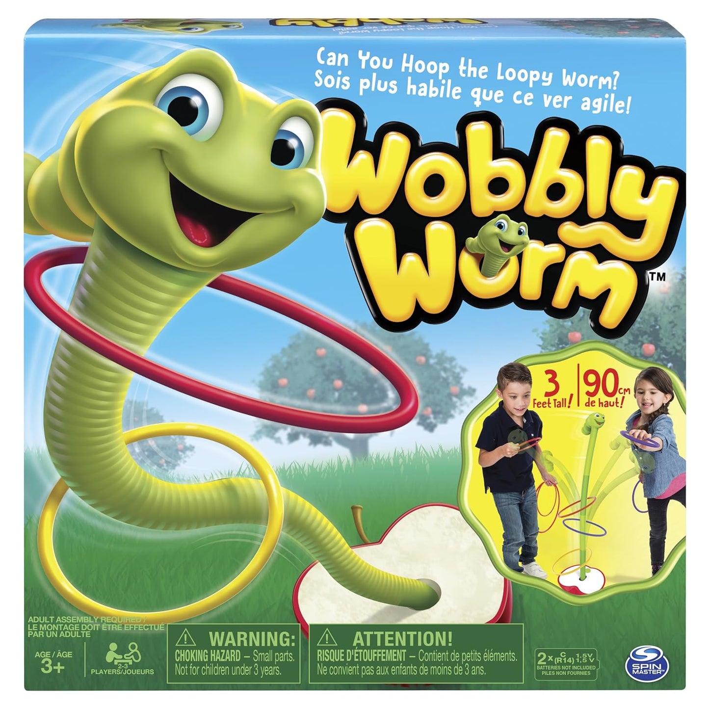 Wobbly Worm Fun Colourful Game for Kids (PACK OF 3)