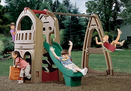 Step2 Naturally Playful Playhouse Climber & Swing Set Extension