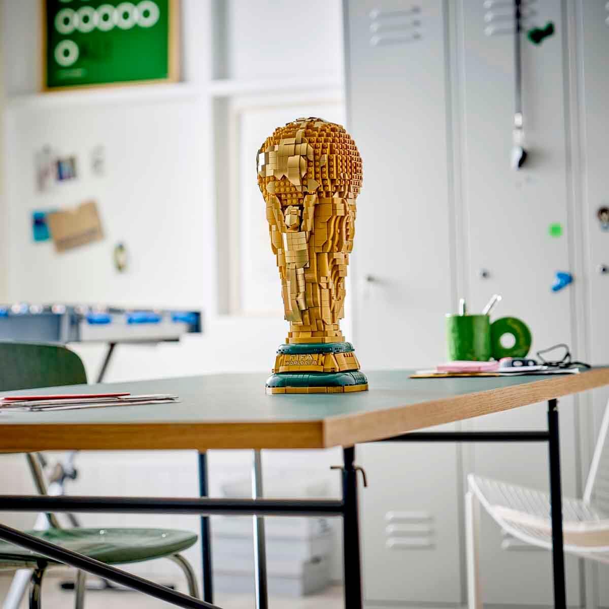 LEGO Editions FIFA World Cup Official Trophy Replica - Kids’ Soccer Decor Building Set - 43020