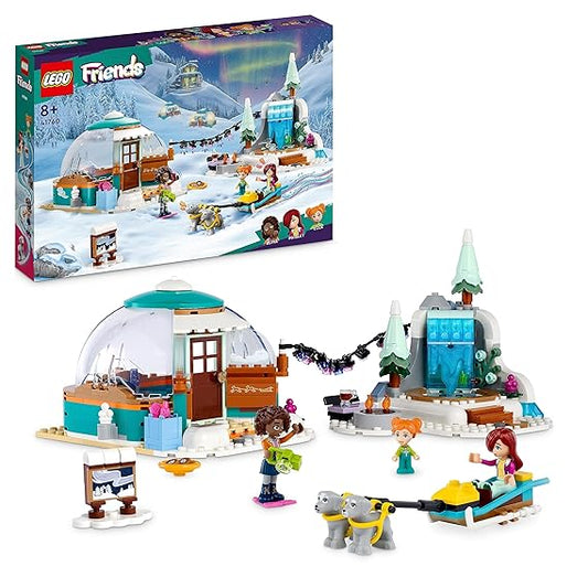 LEGO Friends Igloo Holiday Adventure 41760 Building Toy Set (491 Pieces)
