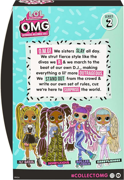L.O.L. Surprise! O.M.G. Candylicious Fashion Doll – Sweet Style, Outfit & Accessories