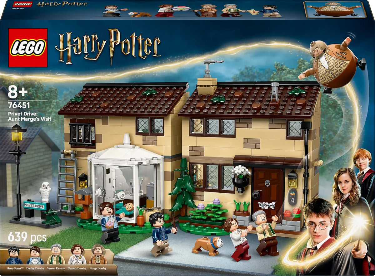 LEGO Harry Potter 76451 Hogsmeade Village: Zonko’s Joke Shop & Honeydukes Building Set