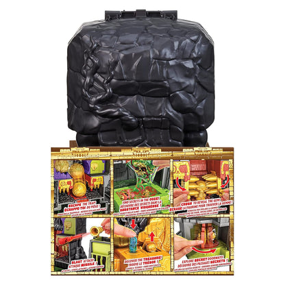 TREASURE X Lost Lands Skull Island - Skull Temple Mega Playset, 40 Adventure Levels, 4 Mini Action Figures, Overcome the Traps and Discover the Treasure...