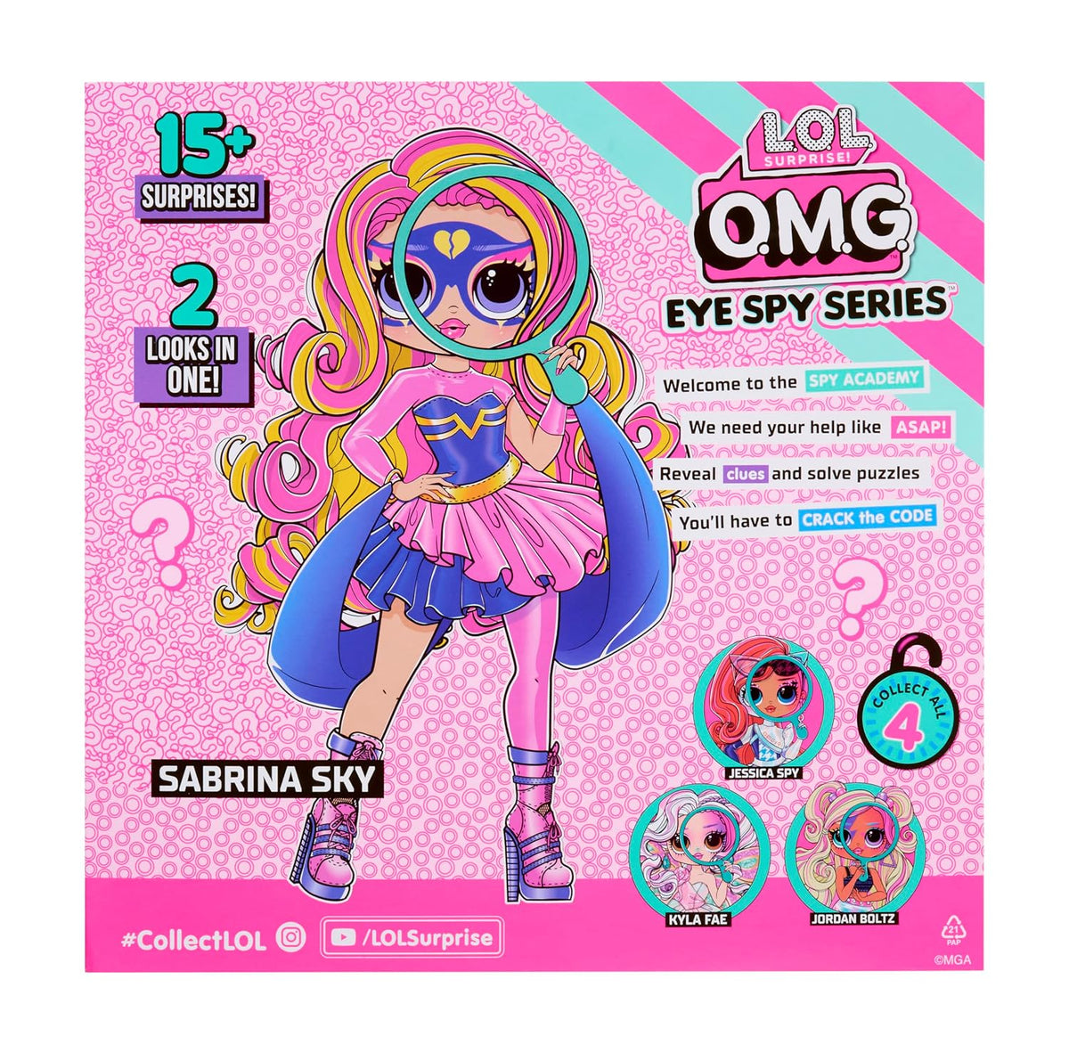 L.O.L. Surprise! O.M.G. Eye Spy Fashion Doll – Surprise Reveal & Collectible Doll