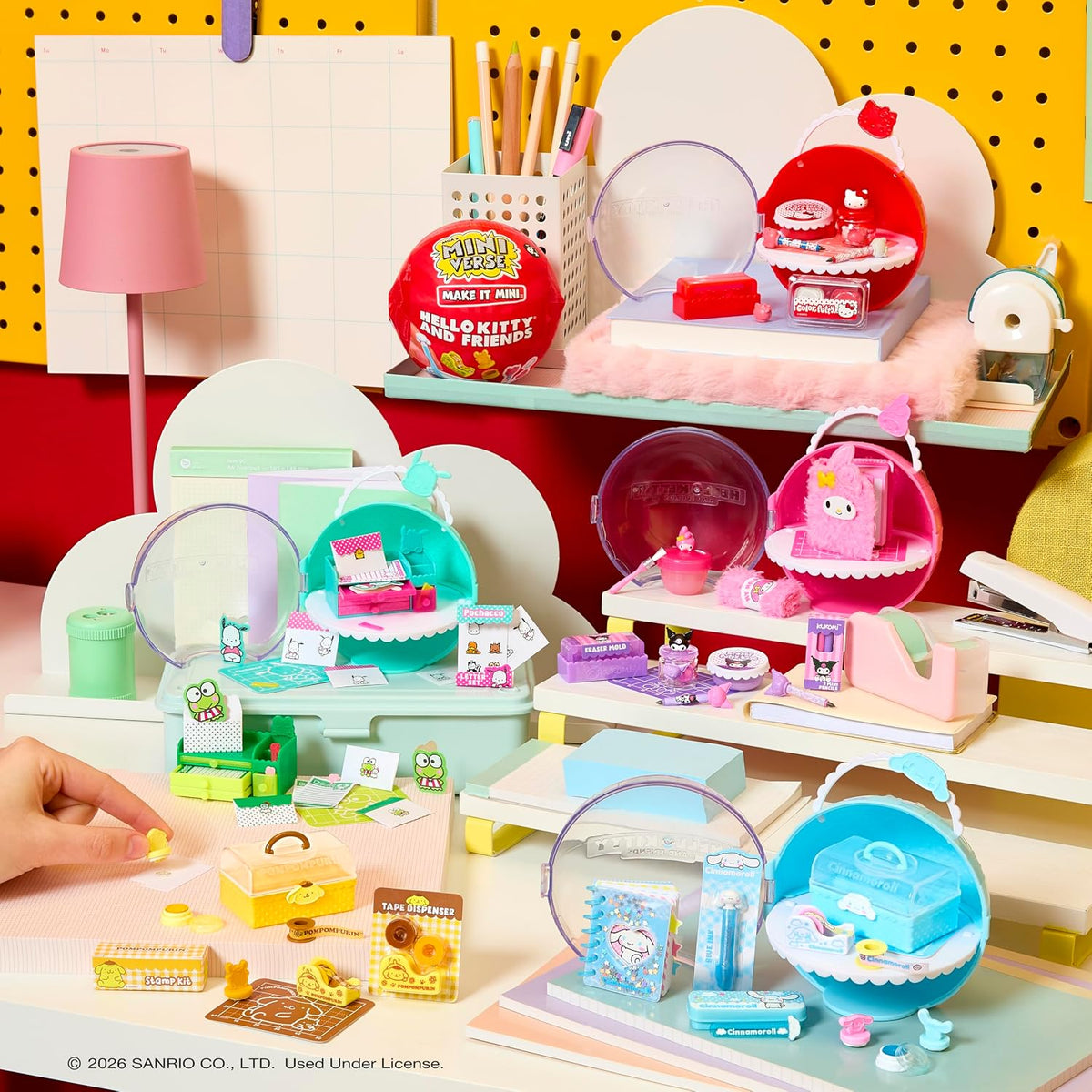 MGA’s Miniverse Make It Mini Hello Kitty and Friends Series 3 – Mini Stationery Collectibles