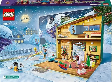 LEGO Friends Advent Calendar 2024, Christmas Toy 42637 (272 Pieces)