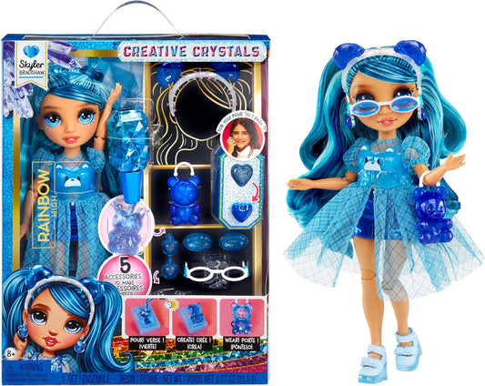Rainbow High Creative Crystals Skyler Bradshaw Fashion Doll with DIY Crystal Accessories
