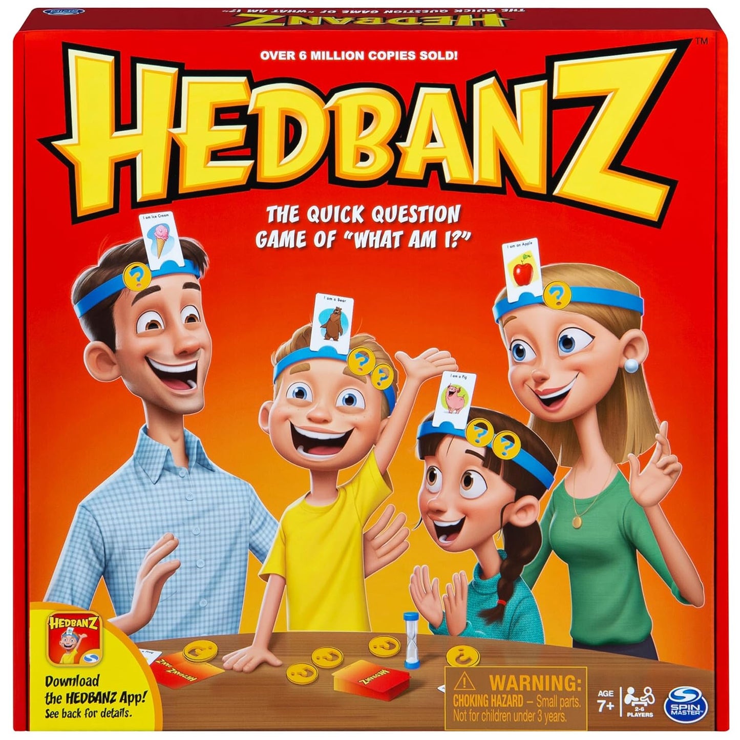 Spin Master Games HedBanz Game (PACK OF 5)
