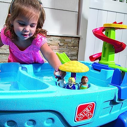 Step2 Fiesta Cruise Sand & Water Table | Kids Outdoor Summer Play Table