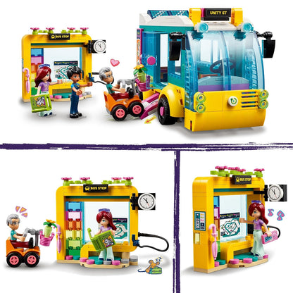 LEGO Friends Heartlake City Bus 41759 Building Toy Set (480 Pieces)