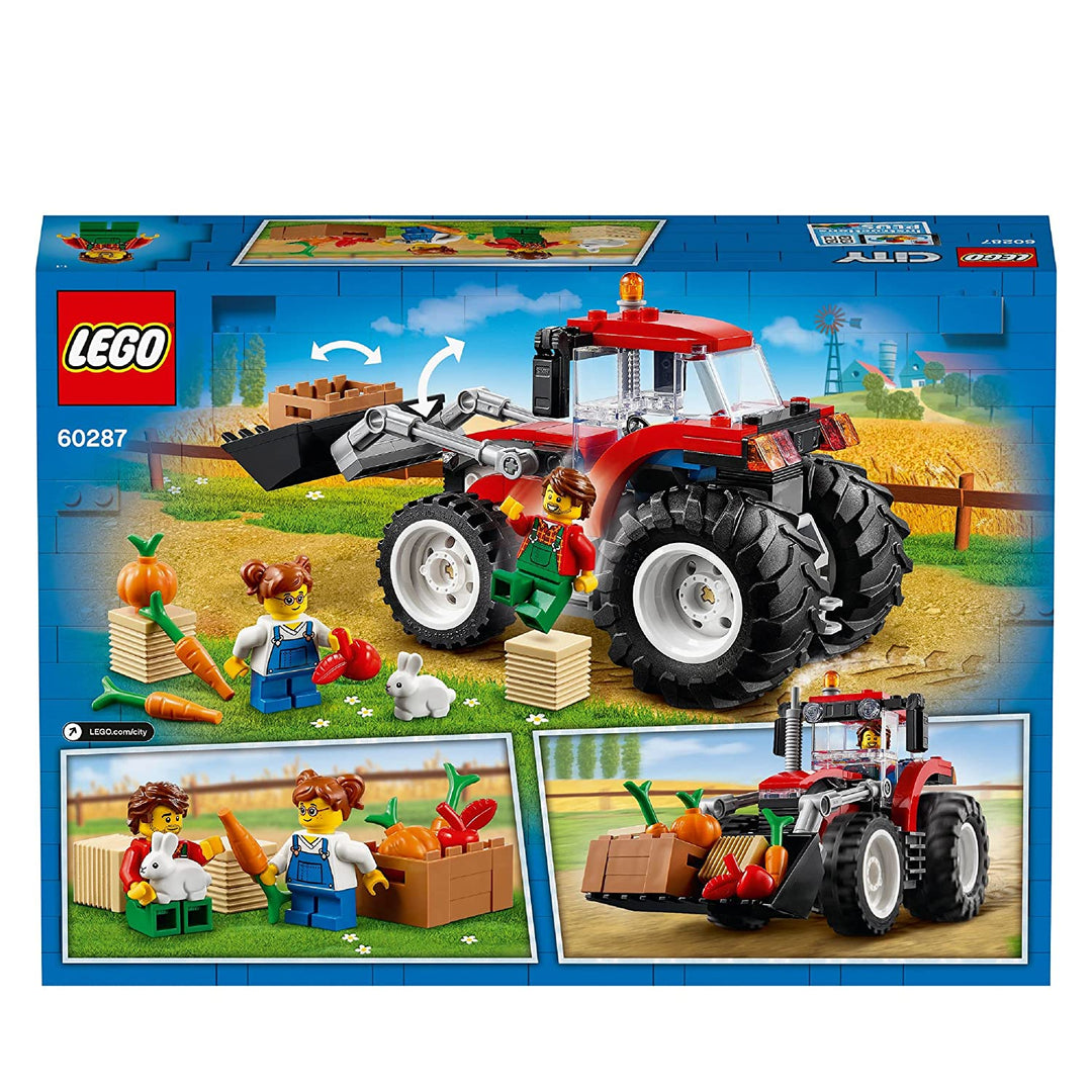 LEGO City Tractor 60287 Building Kit (148 Pieces)