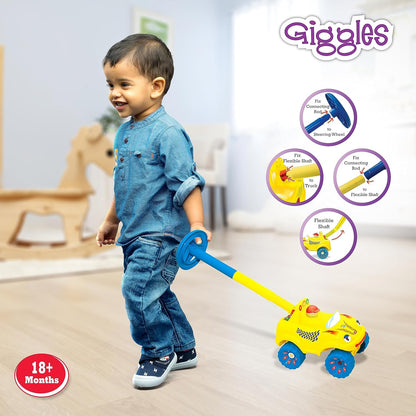 Giggles Walk N Drive Truck, Fun & Development Toy for Babies, Encourage Walking in Infants (PACK OF 4)