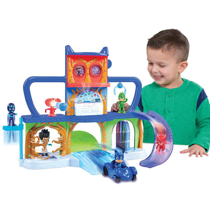 PJ Masks Headquarters Playset for Boys,Multicolor