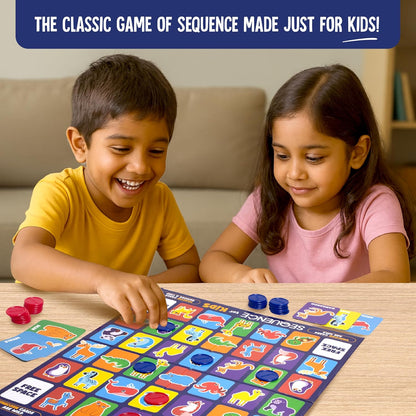 Funskool Sequence for Kids, Multicolor (PACK OF 6)
