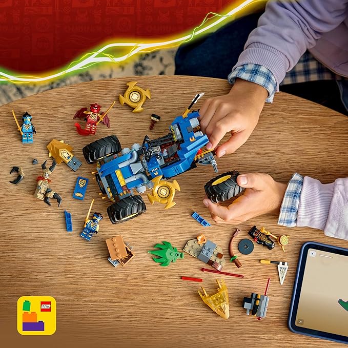 LEGO NINJAGO Jay’s Transforming Car - Ninja Car Toy  71856