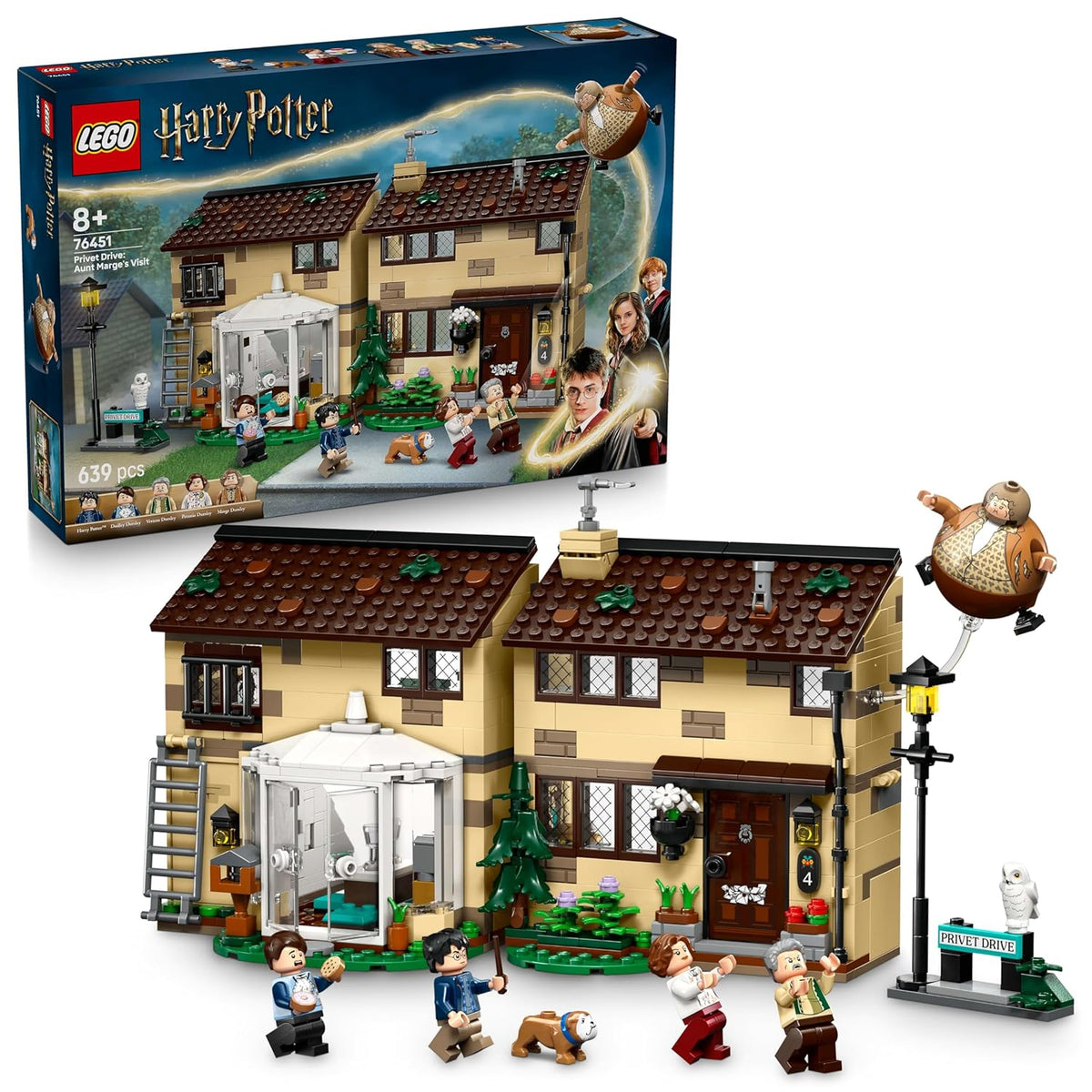 LEGO Harry Potter 76451 Hogsmeade Village: Zonko’s Joke Shop & Honeydukes Building Set