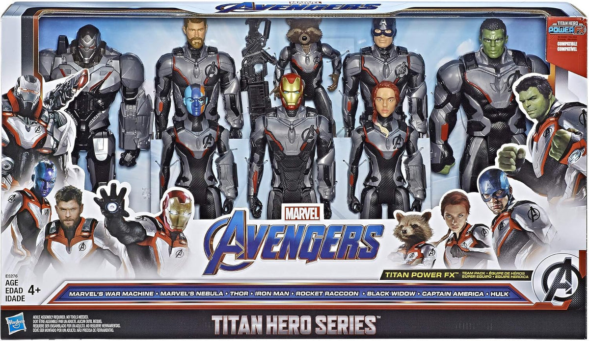 Marvel Avengers Titan Hero Power Team Action Figure – Superhero Adventure Toy