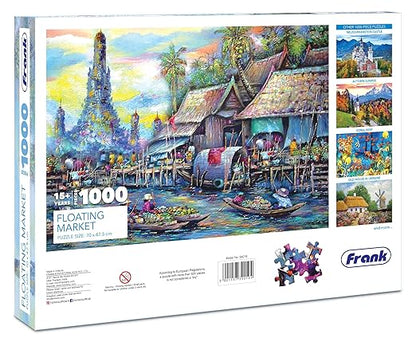 Frank Floating Market Jigsaw Puzzle (1000 Pieces) for Adults