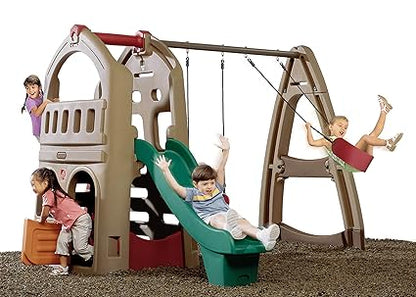 Step2 Naturally Playful Playhouse Climber & Swing Set Extension