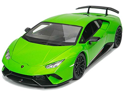 Maisto 1:64 Lamborghini Huracan Performante – Green | Licensed Diecast Supercar Model