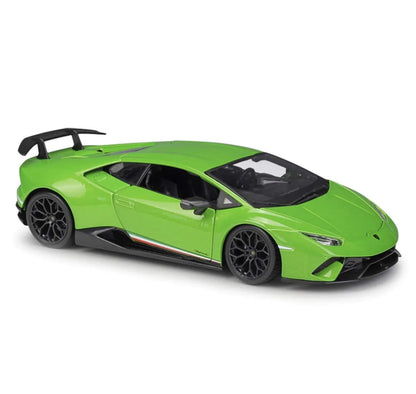 Maisto 1:64 Lamborghini Huracan Performante – Green | Licensed Diecast Supercar Model