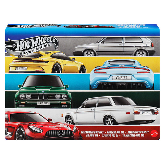 Hot Wheels  Silver Series – Euro Style Set of 6 1:64