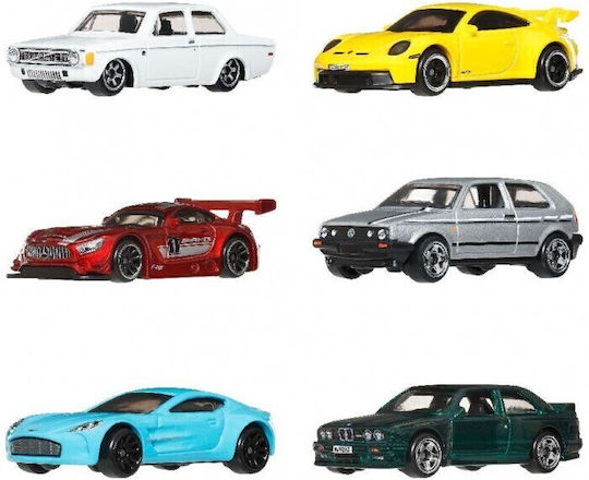 Hot Wheels  Silver Series – Euro Style Set of 6 1:64