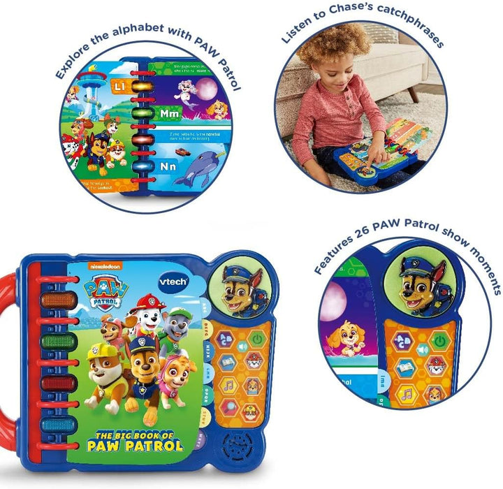 VTech : The Big Book of PAW Patrol , Educational Learning Toy