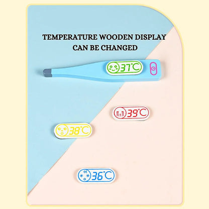 Wooden Kids Doctor Role Play Set with Hospital Cart, X-Ray Screen, Stethoscope, Thermometer & Medical Accessories
