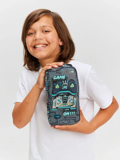 Smiggle Kids Pencil Pouch - GAMING