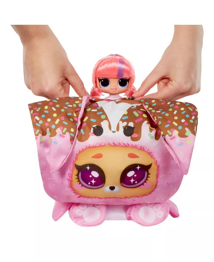 LOL Surprise Tweens Costume Surprise Ali Dance Fashion Doll with Inflatable Pink Puppy Pet Costume and Multiple Surprises