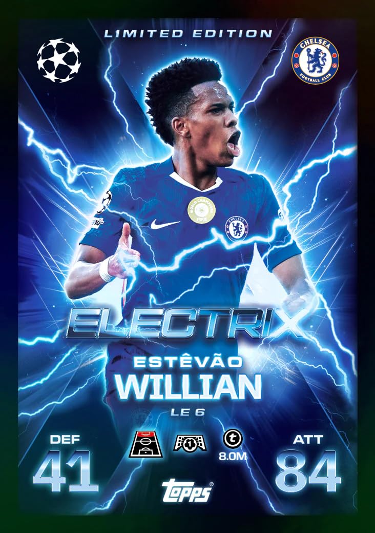 Topps UCC Match Attax Extra 2026 Trading and Collectible Card Game (The X Tin)