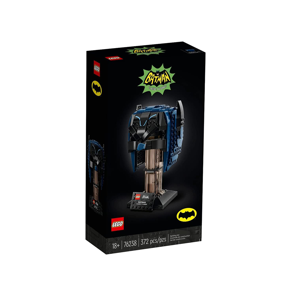 Lego Exclusive DC Batman Classic TV Series Batman Cowl 76238 Building Toy for Adult Model Makers (372 Pieces)