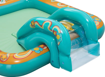Bestway Retro Groove Inflatable Playcenter with Swimming Pool