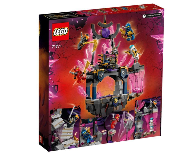 LEGO NINJAGO The Crystal King Temple 71771 Building Kit (703 Pieces)