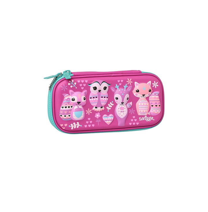 Smiggle Small Hardtop Pencil Case OWL