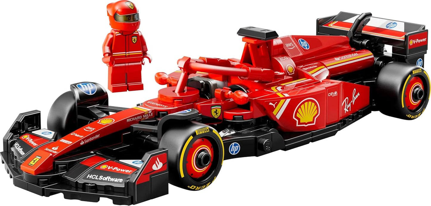 LEGO Speed Champions Ferrari SF-24 F1 Race Car Driver Set 77242