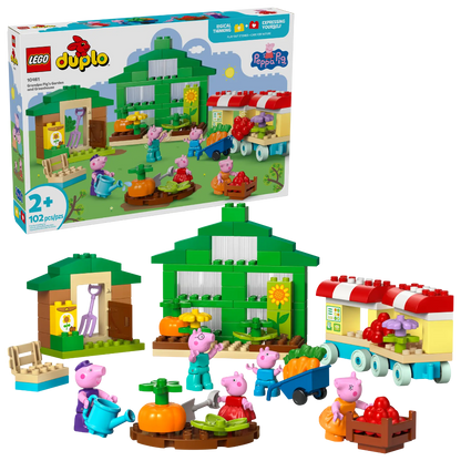Lego 10461 Duplo Grandpa Pig's Garden And Greenhouse (102 Pieces)