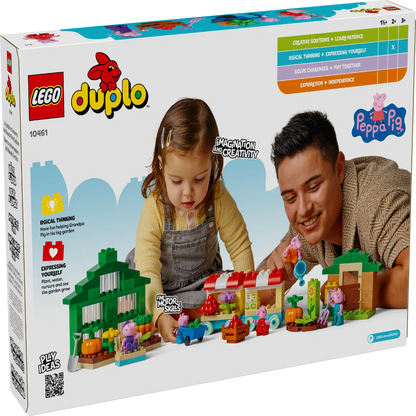 Lego 10461 Duplo Grandpa Pig's Garden And Greenhouse (102 Pieces)