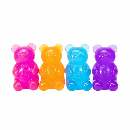Schylling NeeDoh Gummy Bear - Sensory Fidget Toy with Jelly-Like Filling, Color May Vary