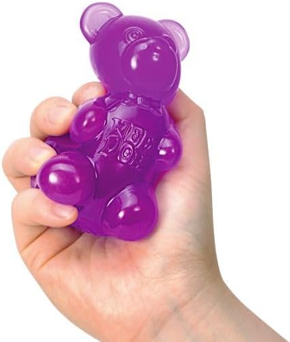 Schylling NeeDoh Gummy Bear - Sensory Fidget Toy with Jelly-Like Filling, Color May Vary
