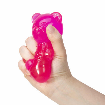 Schylling NeeDoh Gummy Bear - Sensory Fidget Toy with Jelly-Like Filling, Color May Vary