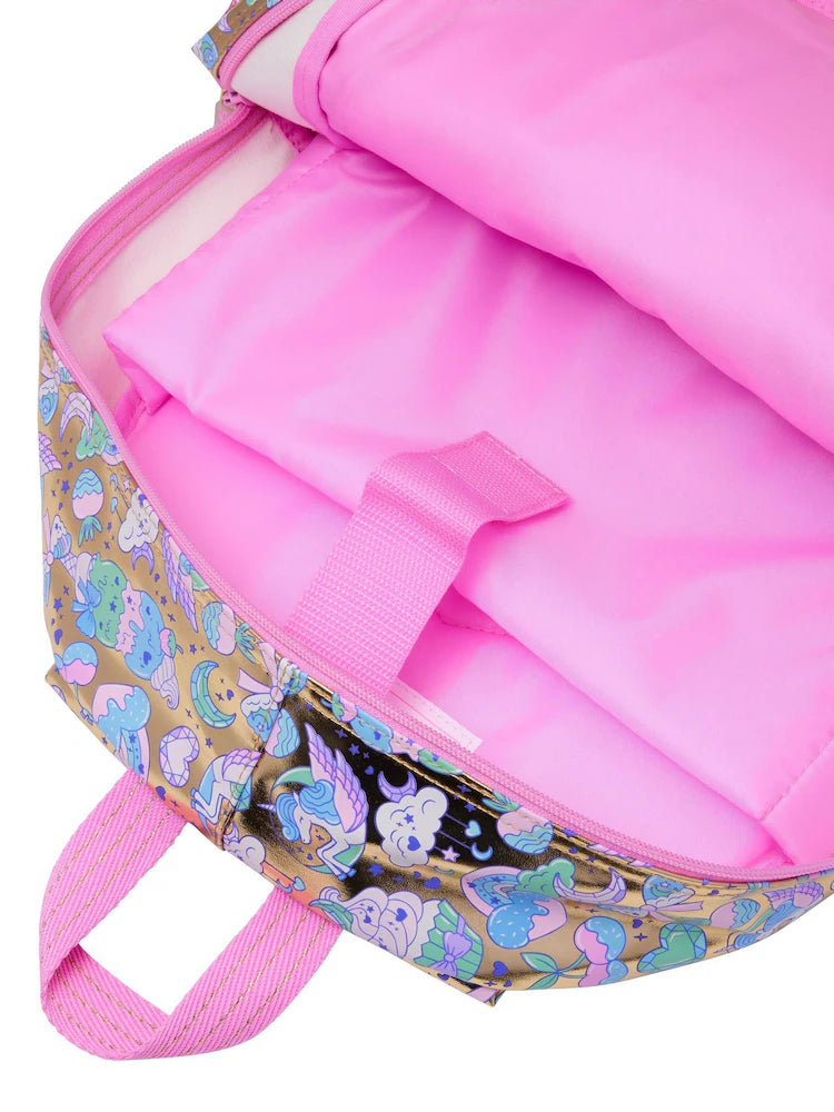 Smiggle Classic Kids Backpack -  GOLDEN RAINBOW
